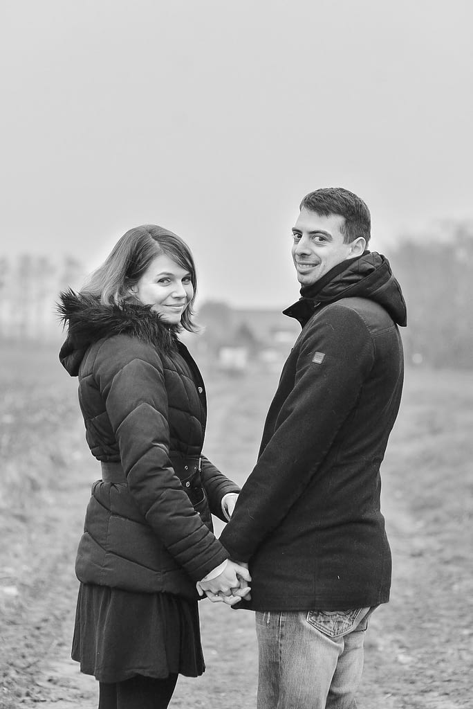 Séance photo de couple réalisée à Truchtersheim par Elsa PAYET, Photographe